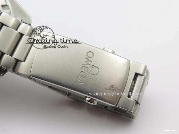 0119 Planet Ocean GMT 42mm V6F Best Edition Black Dial Silver Markers On SS Bracelet A Casual 8273